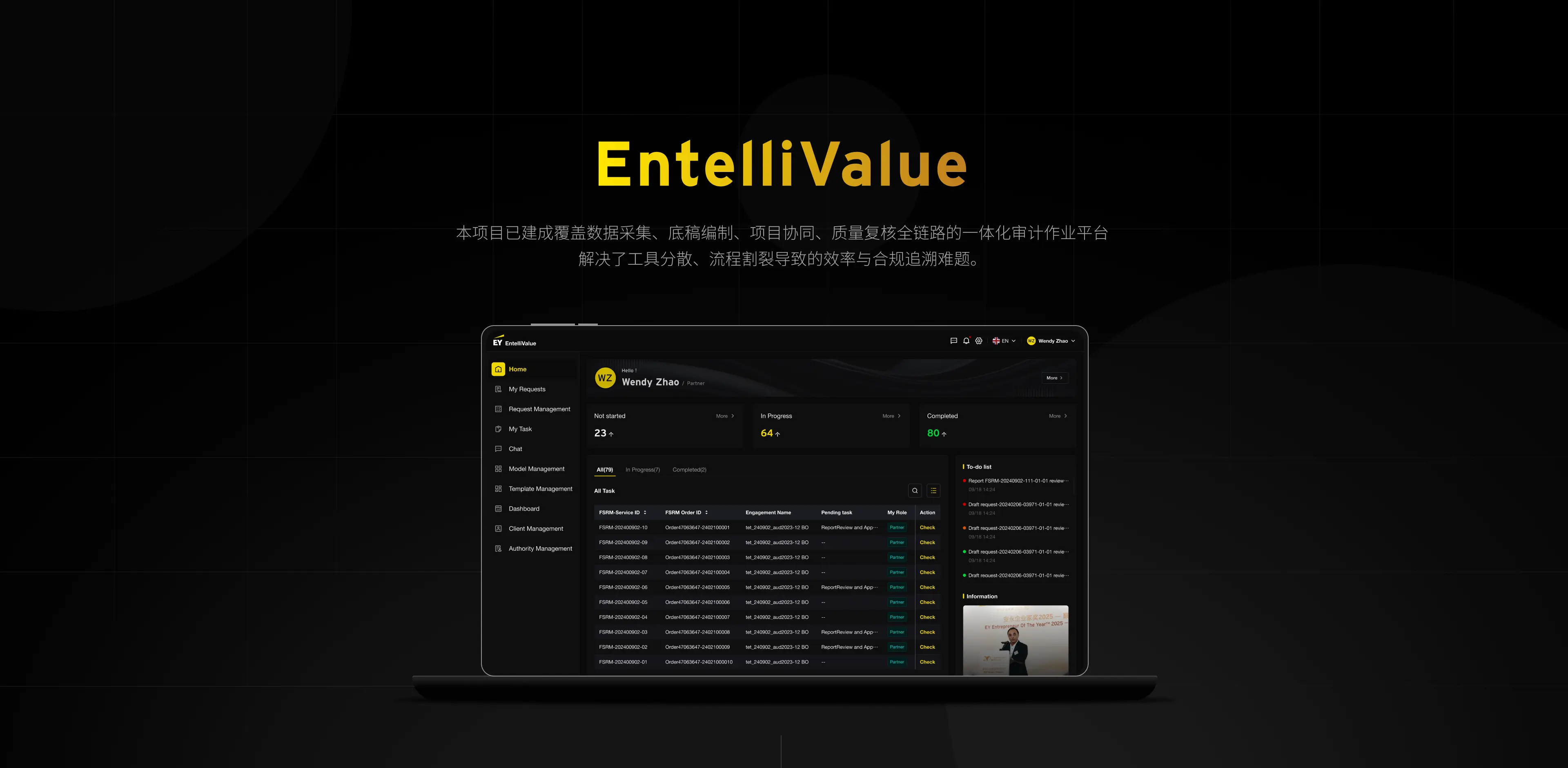 EntelliValue 项目 Banner
